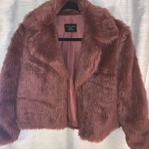 Love Tree Furry Coat